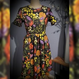 Lularoe Floral Dress with Pockets